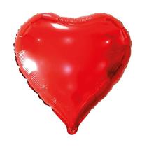 Balão Metalizado Coração Vermelho 18" - Vazio - 1 Unidade para Decoração de Festas Balão Metalizado Coração Vermelho 18" - Vazio - 1 Unidade para Decoração de Festas