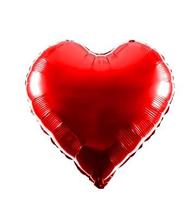 BALÃO METALIZADO CORAÇÃO VERMELHO - ART-LATEX - 60 cm - 1 unidade