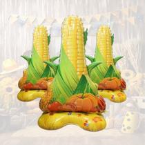 Balão Metalizado Decorativo Junino - Milho - 126cm - Animare - Valor Unitário