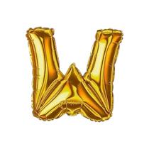 Balão Metalizado Dourado Letra Decoração Festa 55 cm Balão Metalizado Dourado Letra Decoração Festa 55 cm