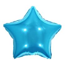 Balão Metalizado Estrela Azul 18" (45cm) - Make+
