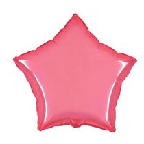 Balão Metalizado Estrela Rosa - 10 Polegadas Balão Metalizado Estrela Rosa - 10 Polegadas