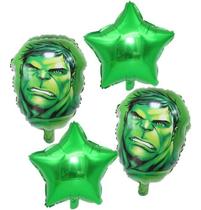Balao Metalizado Estrela Vingadores Avenger Homem Ferro Hulk