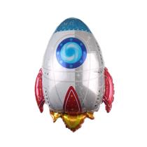 Balão Metalizado Foguete Espacial - 28 Polegadas Balão Metalizado Foguete Espacial - 28 Polegadas