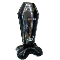 Balão Metalizado Formato Caixão Para Decoração De Halloween Dia Das Bruxas, Pica Pau