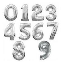 Balão metalizado grande