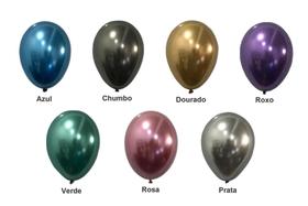 Balão metalizado grande