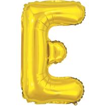 Balão Metalizado Letra E Dourado 40Cm - GNA Balão Metalizado Letra E Dourado 40Cm - GNA