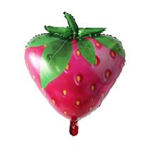 Balão Metalizado Morango - 25 Polegadas