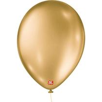 Balão Metalizado N090 Dourado PCT com 25