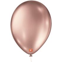Balão Metalizado N090 Rose GOLD - Pacote com 25 Unidades Balão Metalizado N090 Rose GOLD - Pacote com 25 Unidades