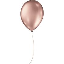 Balão Metalizado N090 Rose GOLD PCT com 25