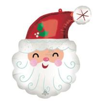 Balão Metalizado Noel 9" C/1 Unidade 39002476 Balão Metalizado Noel 9" C/1 Unidade 39002476