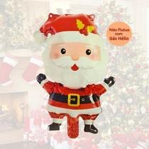 Balão Metalizado - Papai Noel - 21 cm x 40 cm - Animare - Valor Unitário