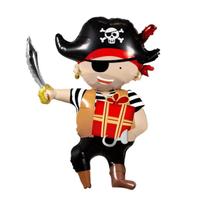 Balão Metalizado Pirata - 35 Polegadas Balão Metalizado Pirata - 35 Polegadas