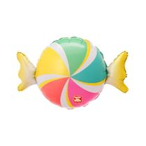 Balão Microfoil Balinha 3D- 1 unidade - 49cm (19'') - Balões São Roque - Rizzo Balão Microfoil Balinha 3D- 1 unidade - 49cm (19'') - Balões São Roque - Rizzo