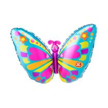 Balão Microfoil Borboleta 3D- 1 unidade - 48cm (19'') - Balões São Roque - Rizzo Balão Microfoil Borboleta 3D- 1 unidade - 48cm (19'') - Balões São Roque - Rizzo