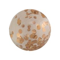 Balão MINI Bubble Transparente Com Confete - PartiuFesta