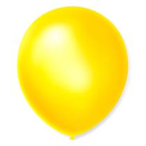 Balão n7 50 un amarelo cintilante São Roque Balão n7 50 un amarelo cintilante São Roque
