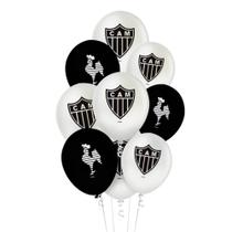 Balao N8 Tema Atletico Mineiro Decoraçao Evento Festa Bexiga