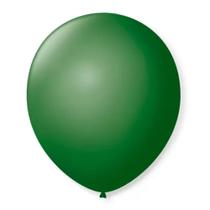 Balão n9 50 un verde bandeira São Roque