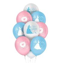 Balao N9 Tema Cinderela Decoraçao Evento Festa Bexiga Balao N9 Tema Cinderela Decoraçao Evento Festa Bexiga