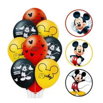 Balao N9 Tema Mickey Mouse Decoraçao Evento Festa Bexiga Balao N9 Tema Mickey Mouse Decoraçao Evento Festa Bexiga