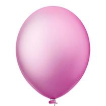 Balão Neon Rosa - 9 Polegadas - 30 Unidades - Happy Day