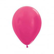 Balão Nº8 Pink c/50 - Happy Day