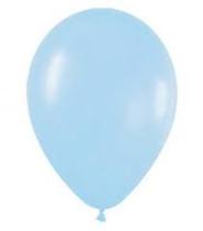 Balão Nº9 Liso Azul Celeste 50 unid.