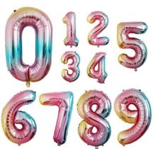 Balão Numeral Degrade