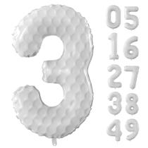 Balão Número JUANBUDONG 102cm Tema Esportivo de Golfe Balão Número JUANBUDONG 102cm Tema Esportivo de Golfe