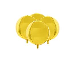 Balão Orbz 4D Dourado 50 Polegadas Unitário D90560U