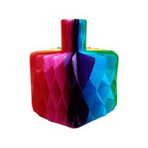 Balão Origami Colmeia de Festa Junina - 20cm x 16cm
