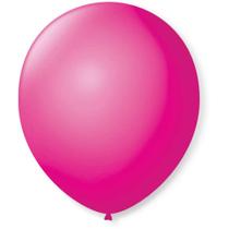 Balão p/Decoração Redondo N.09 Rosa Shock 50un - São Roque Balão p/Decoração Redondo N.09 Rosa Shock 50un - São Roque