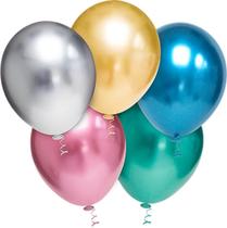 Balão Pacote C/25 Pic Pic Platino Sortido Balão Pacote C/25 Pic Pic Platino Sortido