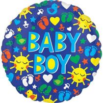 Balão Personalizado Regina Revelação Baby Boy 21"