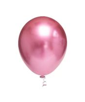 Balao Platino Rosa 05 Polegadas - 25 Unidades