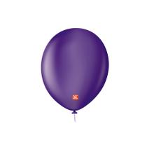 Balão Profissional Premium Uniq 11''27cm - Roxo Purple - 25 unidades - Balões São Roque - Rizzo