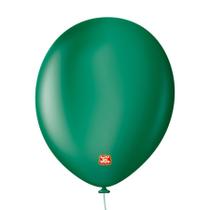 Balão Profissional Premium Uniq 11" 28cm - Verde Floresta - 15 unidades - Balões São Roque