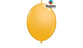 Balão Q-Link Amarelo Ouro 12 Pol Pc 50un Qualatex 65242