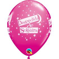 Balão Qualatex 11" - Qx Party Balloon Estampado - Pacote Com 6 Un Despedida De Solteria-Estr - 6 Un