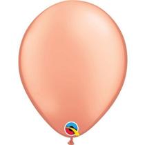 Balão Qualatex 11" - Qx Party Balloon Estampado - Rosê - 6 Un