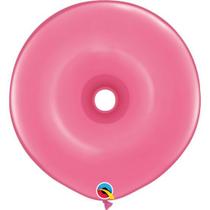 Balão Qualatex 16" - Geo Rosa Mex - Liso Látex Donut - 25 Un