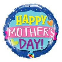 Balão Qualatex 18" - Redondo - Happy Mother'S Day!-Banner - 1 Un