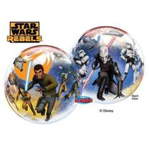 Balão Qualatex 22" - Bubble Simples - Star Wars Rebels - 1 Un