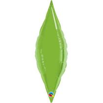 Balão Qualatex 27" - Taper - Verde Lima Metalizado Liso - 1 Un