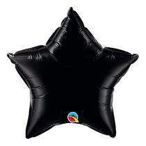 Balão Qualatex 36" - Estrela - Preto Onix Metalizado Liso - 1 Un