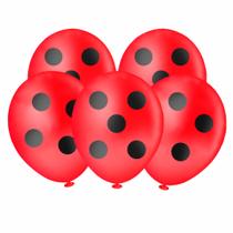 Balão Redondo 8 Polegadas Bolinha Vermelha e Preta 20 Unidades Piffer Festas - Inspire sua Festa Loja Balão Redondo 8 Polegadas Bolinha Vermelha e Preta 20 Unidades Piffer Festas - Inspire sua Festa Loja