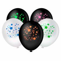 Balão Redondo 8 Polegadas - Estrelinha Neon Sortido 20 unid. Balão Redondo 8 Polegadas - Estrelinha Neon Sortido 20 unid.